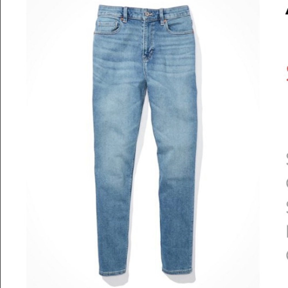 AE Stretch Mom Jeans